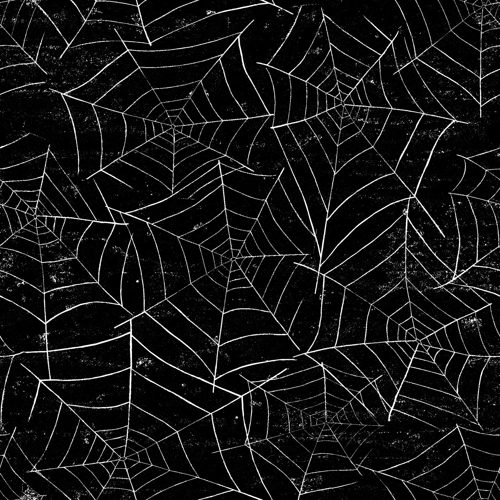 Halloween Spider Web Seamless Pattern 